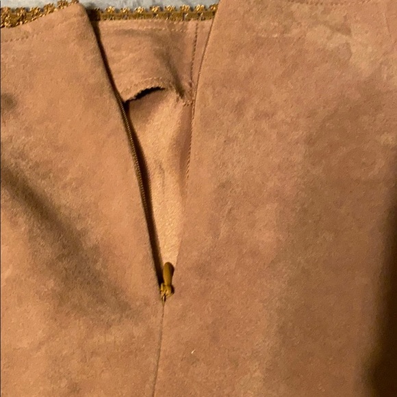 Faux suede skirt—bought in early 2000s - Picture 8 of 10